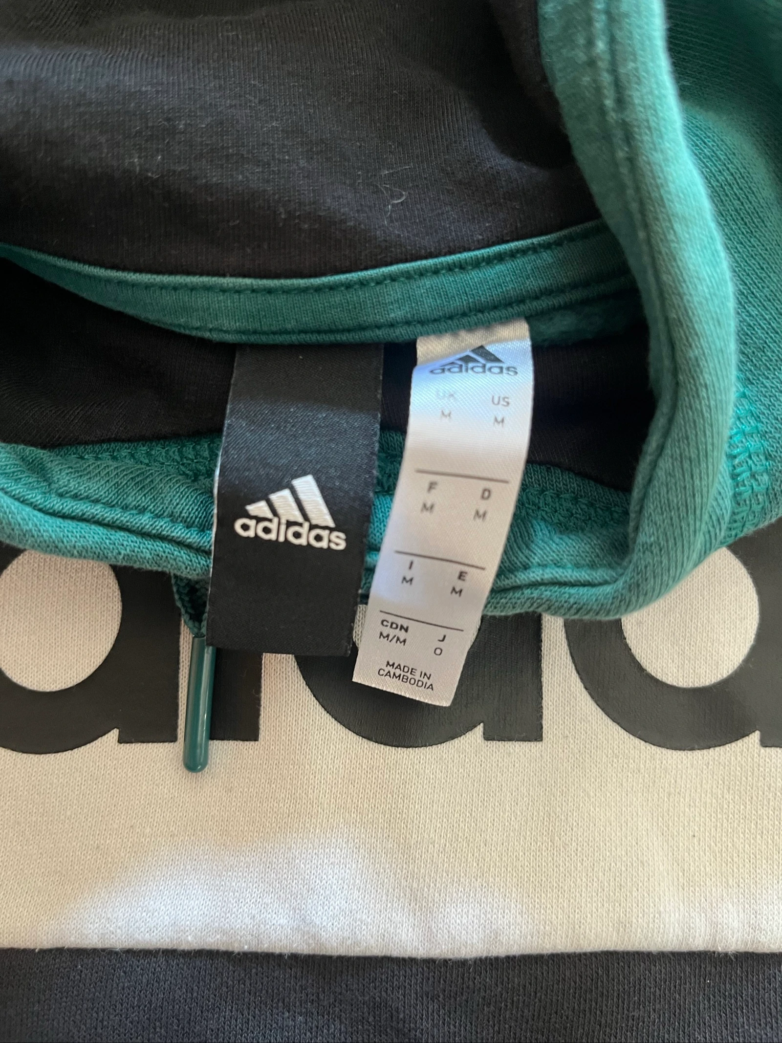 Adidas Hoodie Sweatshirt Logo Vintage Y2K Archive Streetwear Sportswear Essential Unisex – photo 6